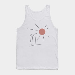 Surfboard and Sunshine Tank Top